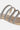 Gold Square Toe Textured Flat - ZDorris