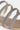 Gold Square Toe Textured Flat - ZDorris