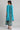 Teal Blue Printed Dress Set