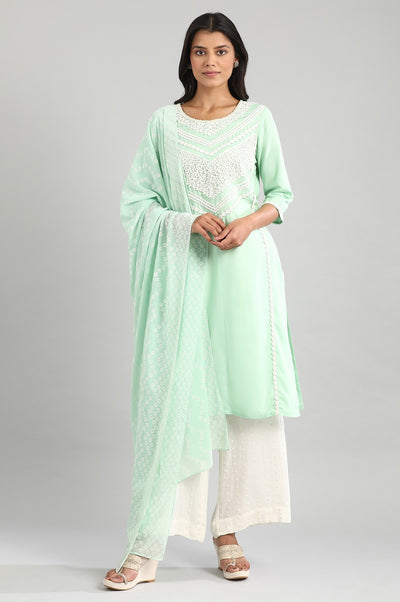 Green kurta Set