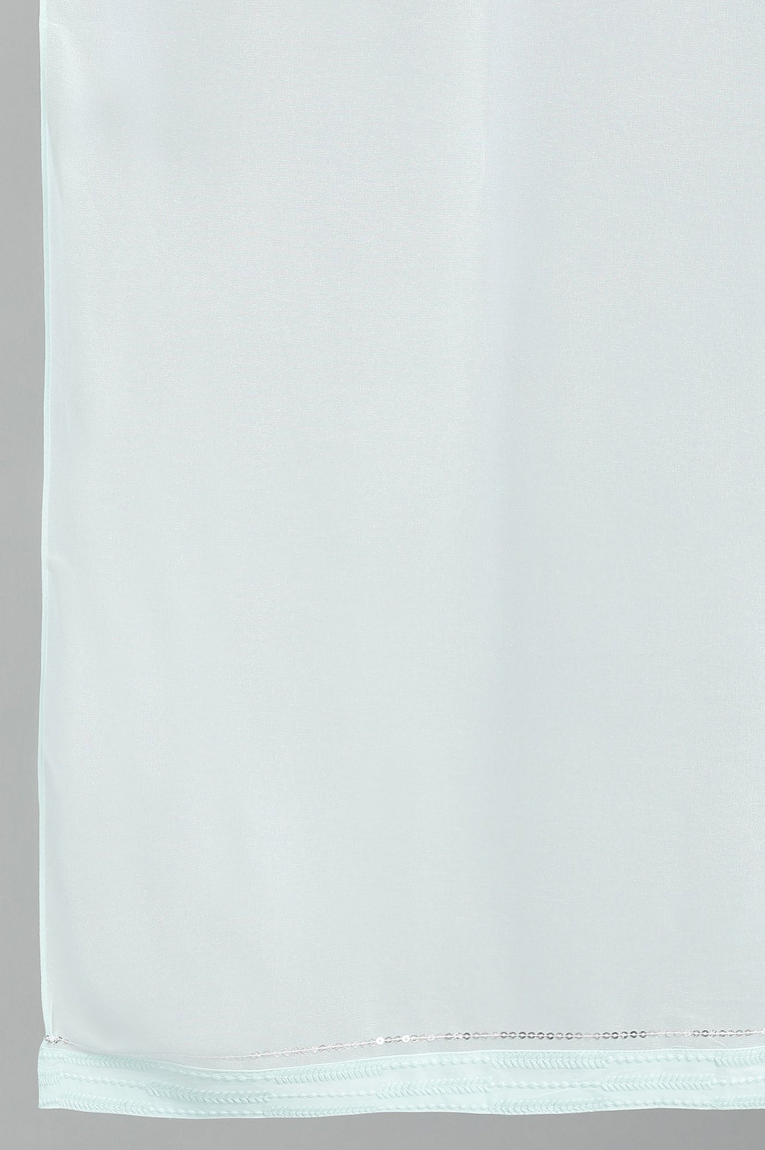 Blue Round Neck Embroidered kurta Set