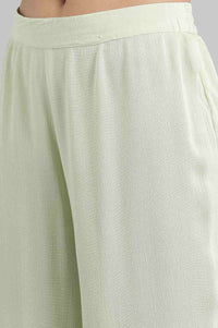 Green Round Neck Embroidery kurta Set