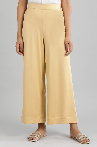 Gold Printed Palazzos