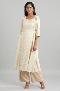 Gold Printed Palazzo