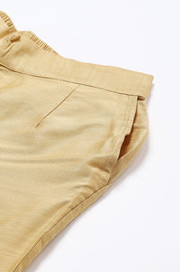 Gold Solid Trousers
