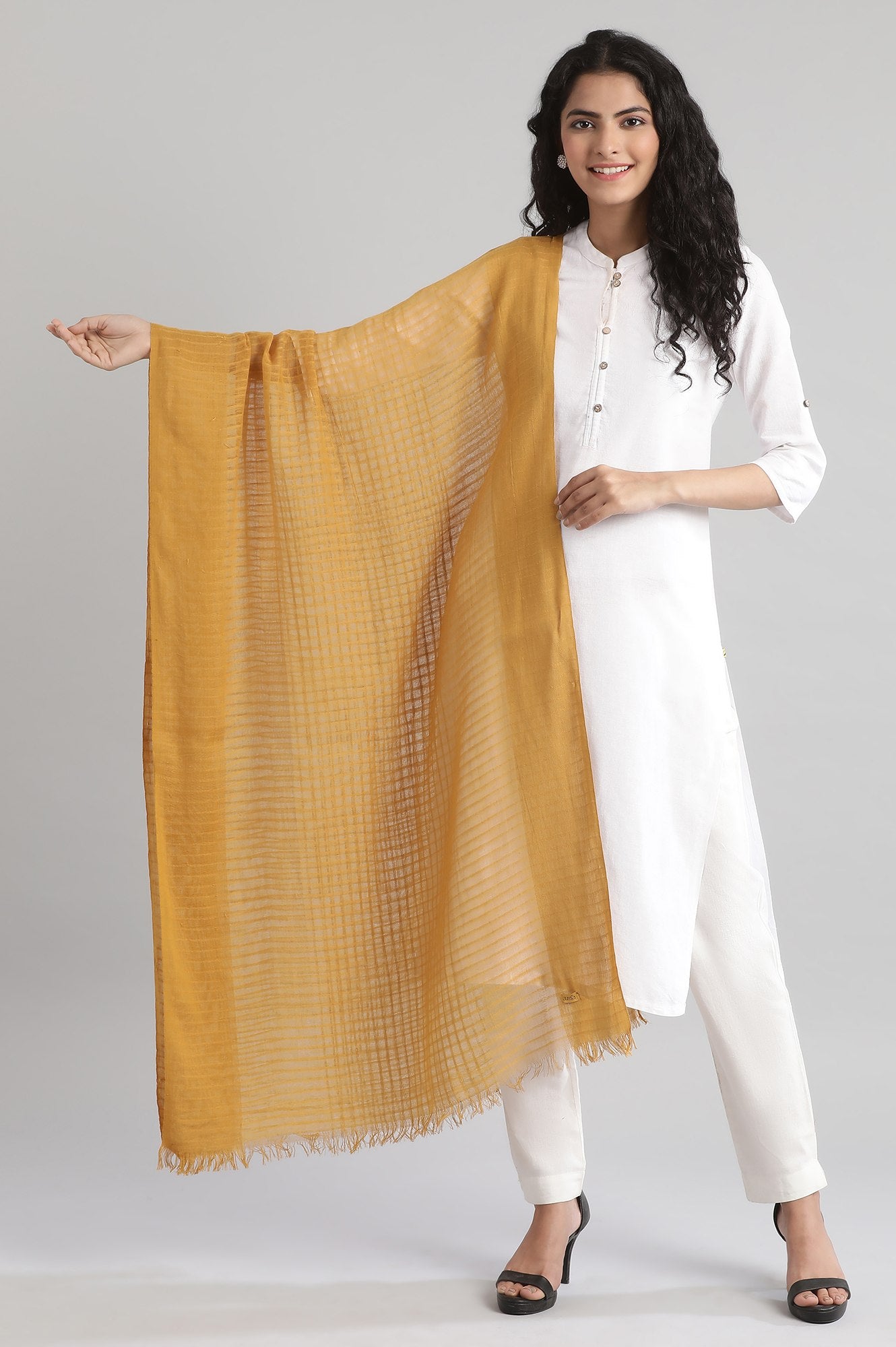 Golden Dupatta