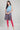 Red Solid Knitted Women Churidar