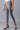 Grey solid cropped tights