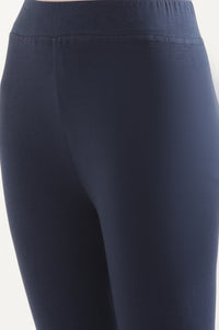 Blue Cropped Tights