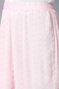 Light Pink Loose Fit Palazzo