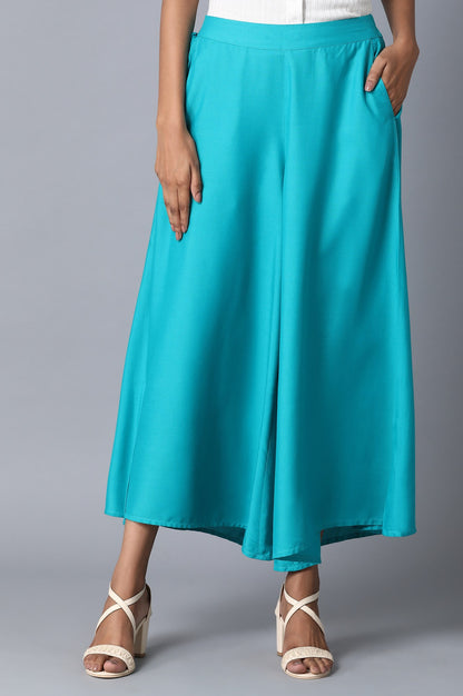 Green Straight Culottes