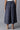 Blue Straight Culottes