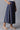 Blue Straight Culottes
