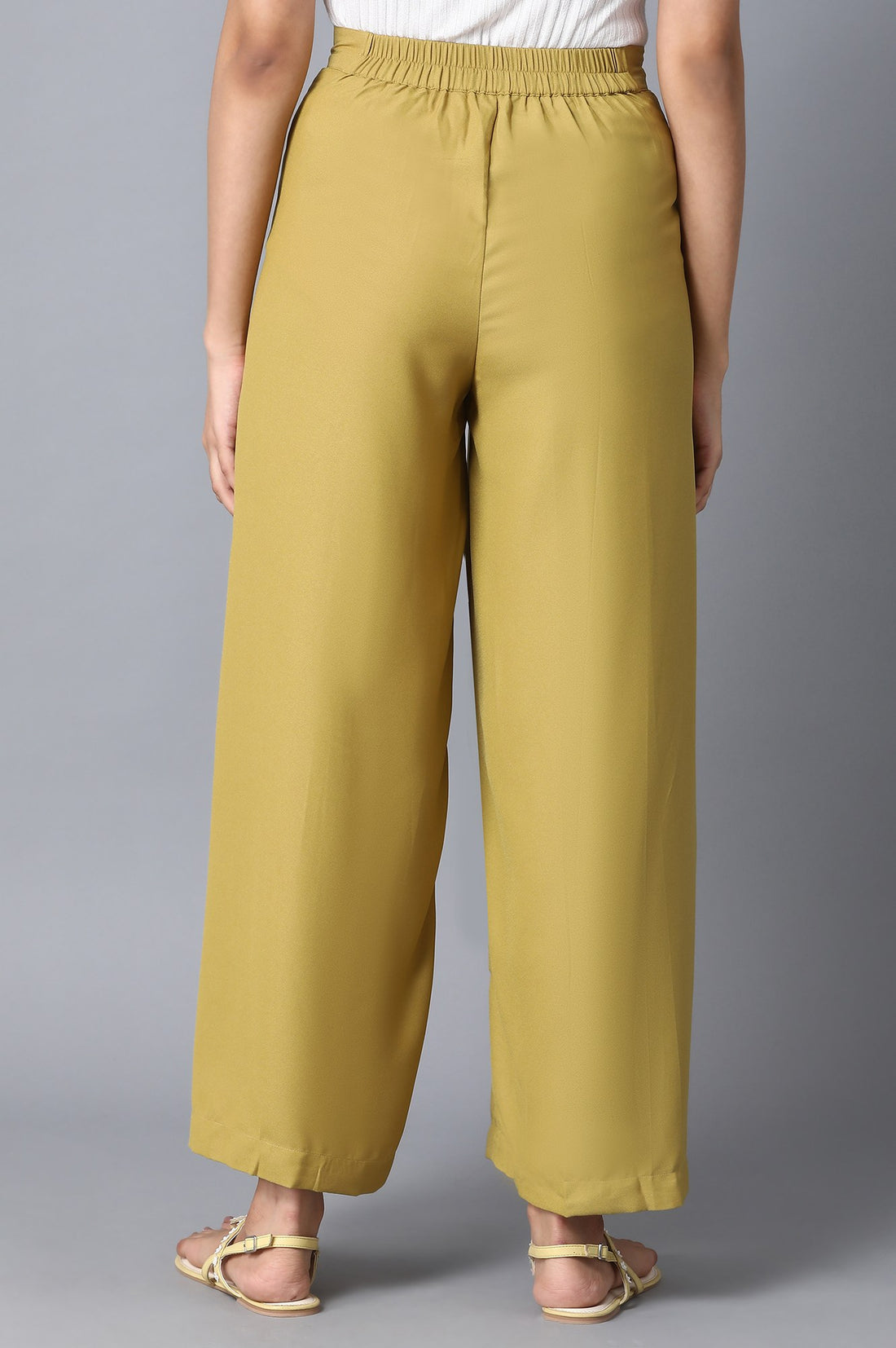 Blue Loose Fit Palazzo