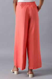 Pink Side Pleated Palazzo
