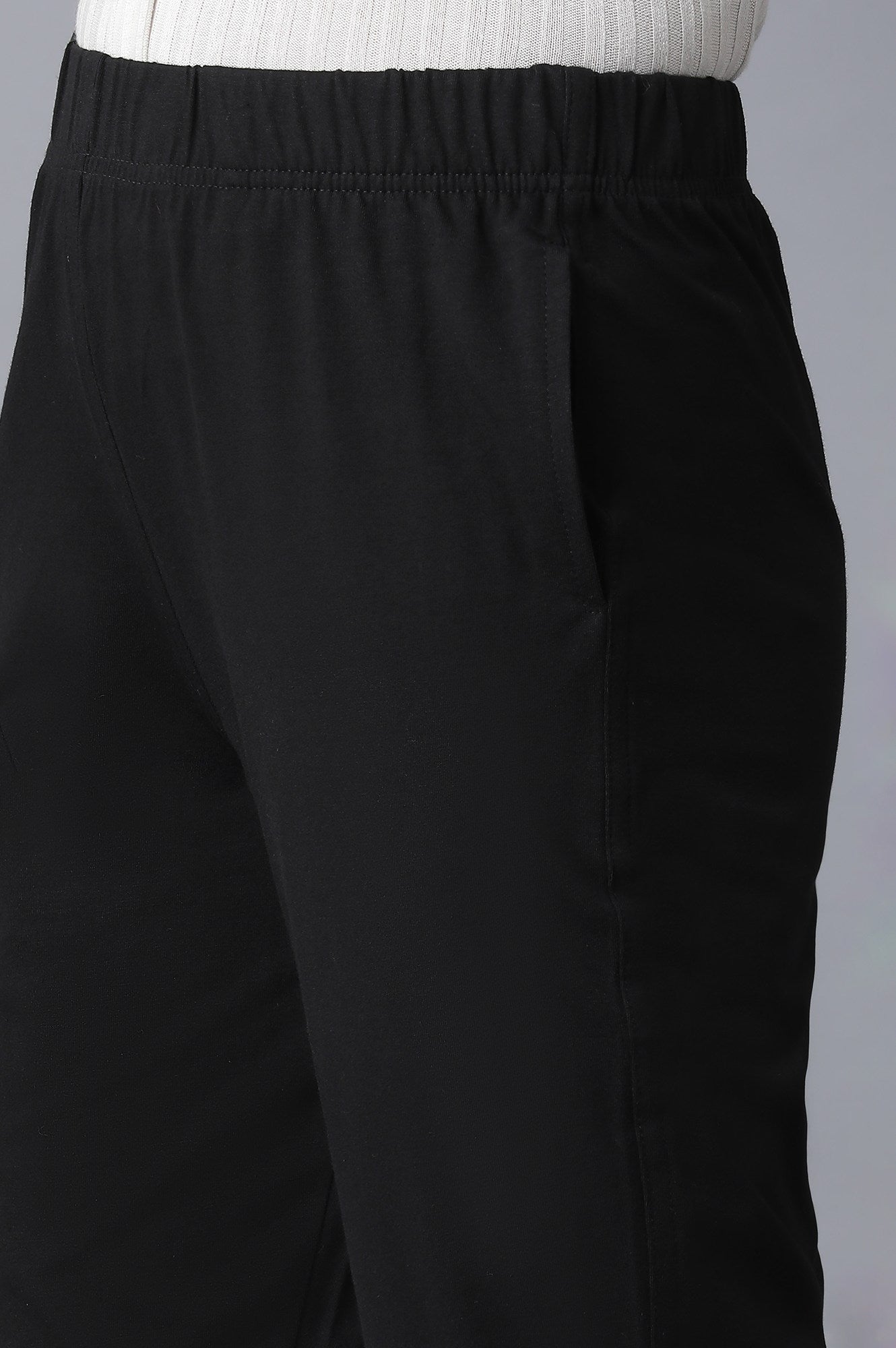 Black Slim Fit Pants