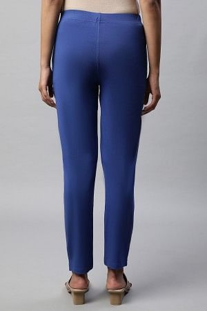 Blue Straight Pants