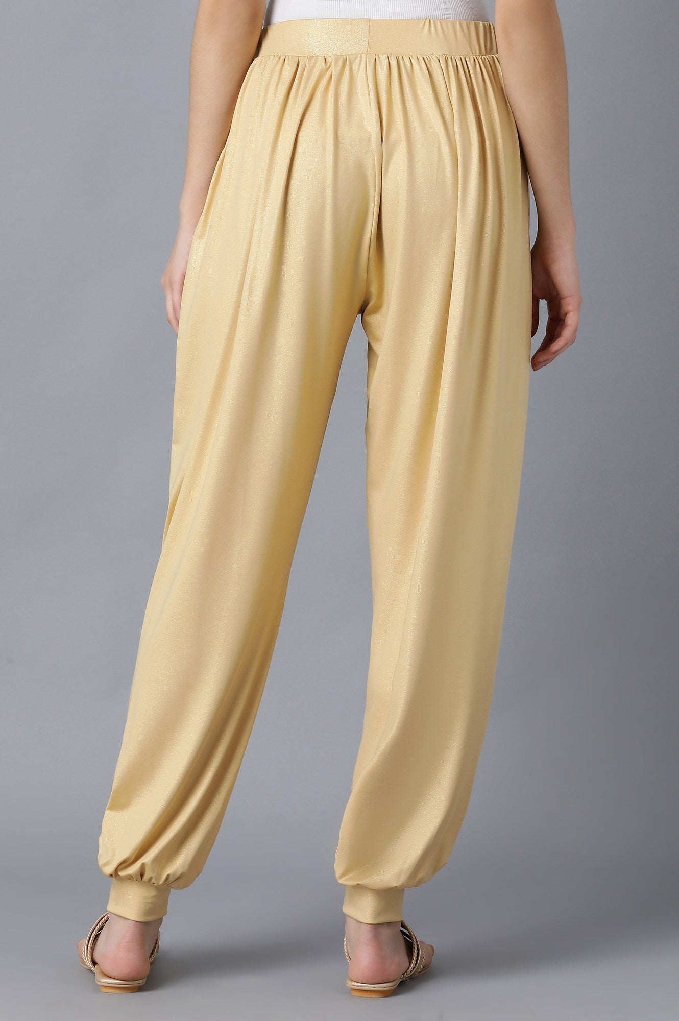 Rich Gold Harem Pants