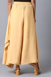 Golden Flared Palazzo