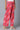 Red Loose Fit Palazzo