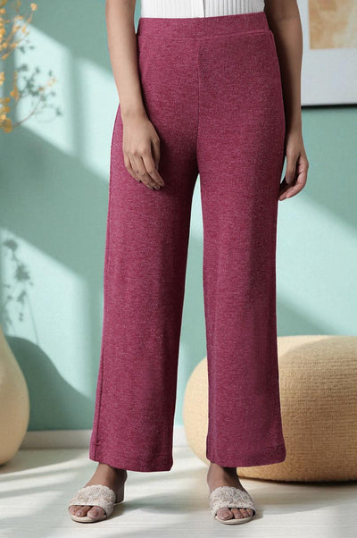 Pink Ankle Length Palazzo