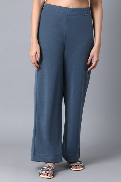 Grey Loose Fit Palazzo