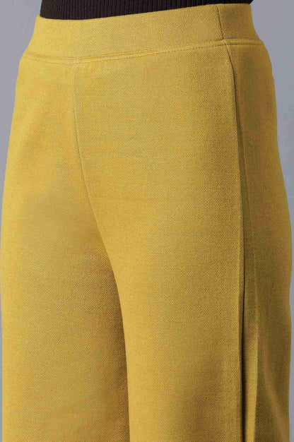 Yellow Ankle Length Palazzo