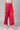 Pink Solid Flared Palazzo With Elasticated Waist