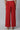Red Loose Fit Palazzo