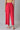 Pink Solid Knitted Angle Length Palazzo