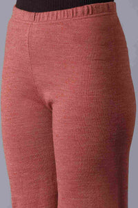 Maroon Straight Palazzo