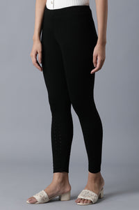 Black Ankle Length Tights