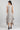 Natural Round Neck Yarn-dyed Dress