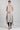 Natural Round Neck Yarn-dyed Dress