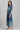 Blue Round Neck Printed Liva Jumpsuit