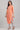 Peach Band Collar Straight kurta