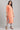 Peach Band Collar Straight kurta