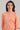 Peach Band Collar Straight kurta
