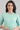 Green Band Collar Printed Liva kurta