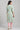 Green Band Collar Printed Reversible kurta