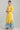 Yellow Round Neck Embroidered Liva kurta