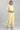 Yellow Round Neck Yarn-dyed kurta