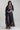 Navy Blue Round Neck Printed kurta