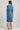 Blue Round Neck Printed Liva kurta