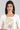 Off-White Round Neck Printed kurta