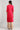 Pink Band Collar Printed Liva kurta