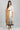 Off-White Round Neck Printed Dress