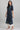 Navy Blue Band Collar Solid kurta