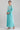 Blue Round Neck Printed Liva Dress