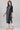 Indigo Blue Straight Ethnic kurta in Band Collar